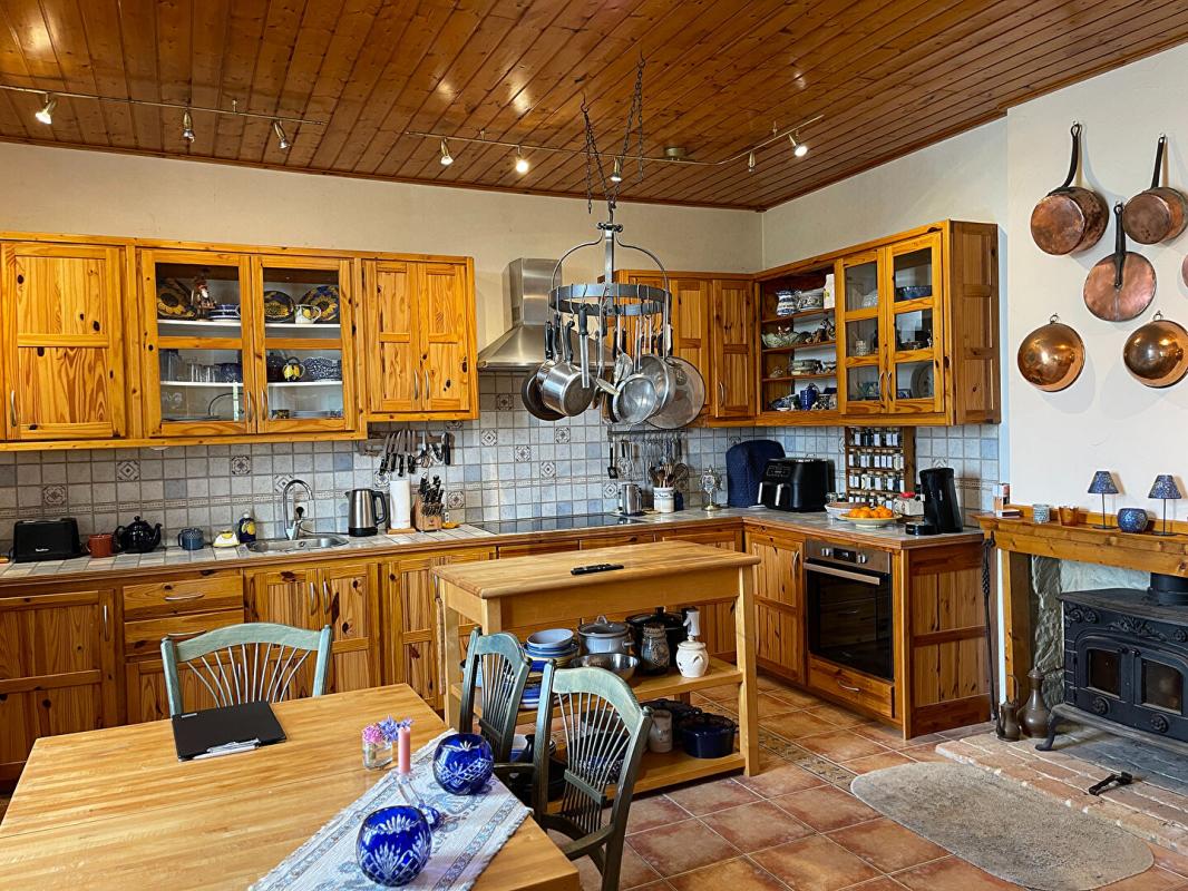 PUYSSERAMPION Ancienne ferme rénovée (270 m2) avec grange, intimité et vue dégagée 4