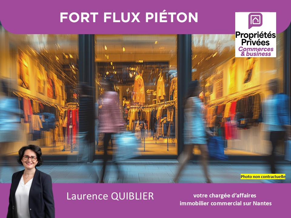 NANTES 44000 NANTES - SURFACE COMMERCIALE DIVISIBLE 1720 m² , A LOUER, QUARTIER DECRE 4