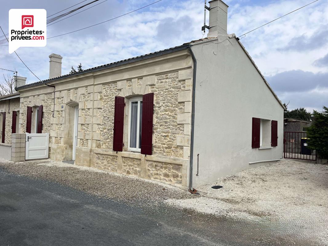 SAINT-CIERS-SUR-GIRONDE Maison Saint Ciers Sur Gironde 3 pièce(s) - 58 m2 - jardin - PRIX 135 990 HAI 1