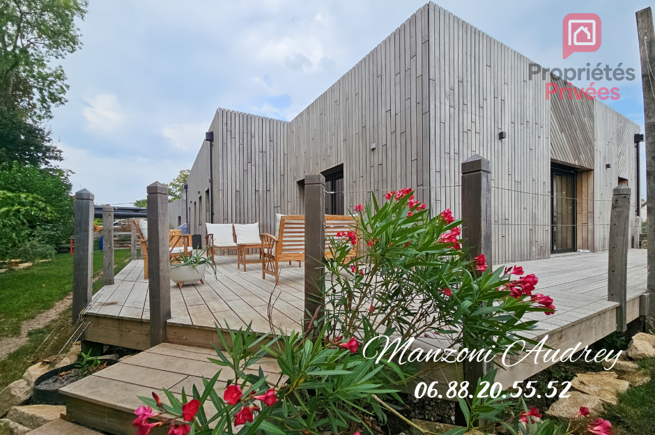 TROYES Maison contemporaine d'architecte de 2020, de 145m², 4 chambres, terrasse de 100m², DPA A, TROYES 13