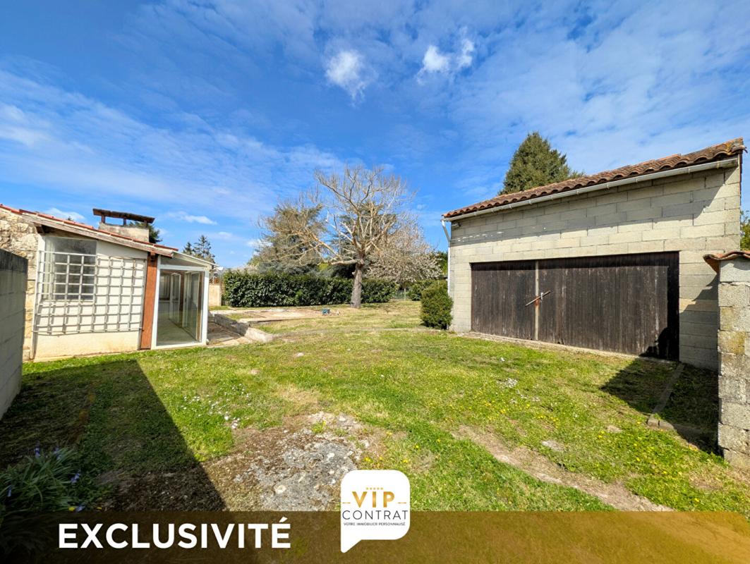 SAINT-VAIZE GARANTIE PROTEC+ 12 MOIS INCLUS ! Maison de ville 4 pièces + garage + jardin 2