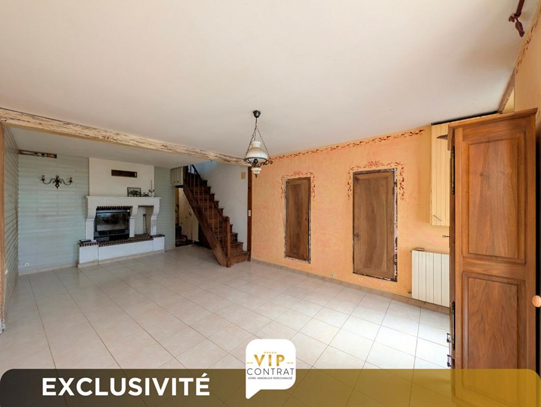 SAINT-VAIZE GARANTIE PROTEC+ 12 MOIS INCLUS ! Maison de ville 4 pièces + garage + jardin 7