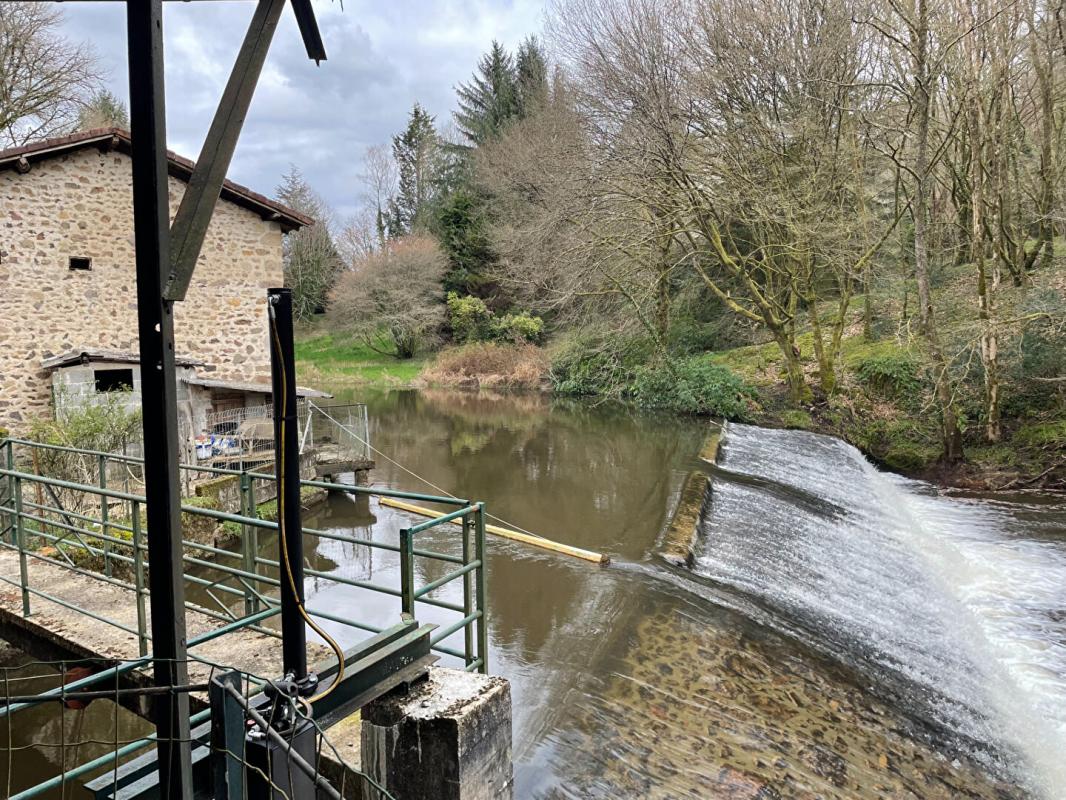 MAISONNAIS-SUR-TARDOIRE Proche de Rochechouart , authentique moulin avec rivière et chute d'eau -cadre naturel exceptionnel- 7