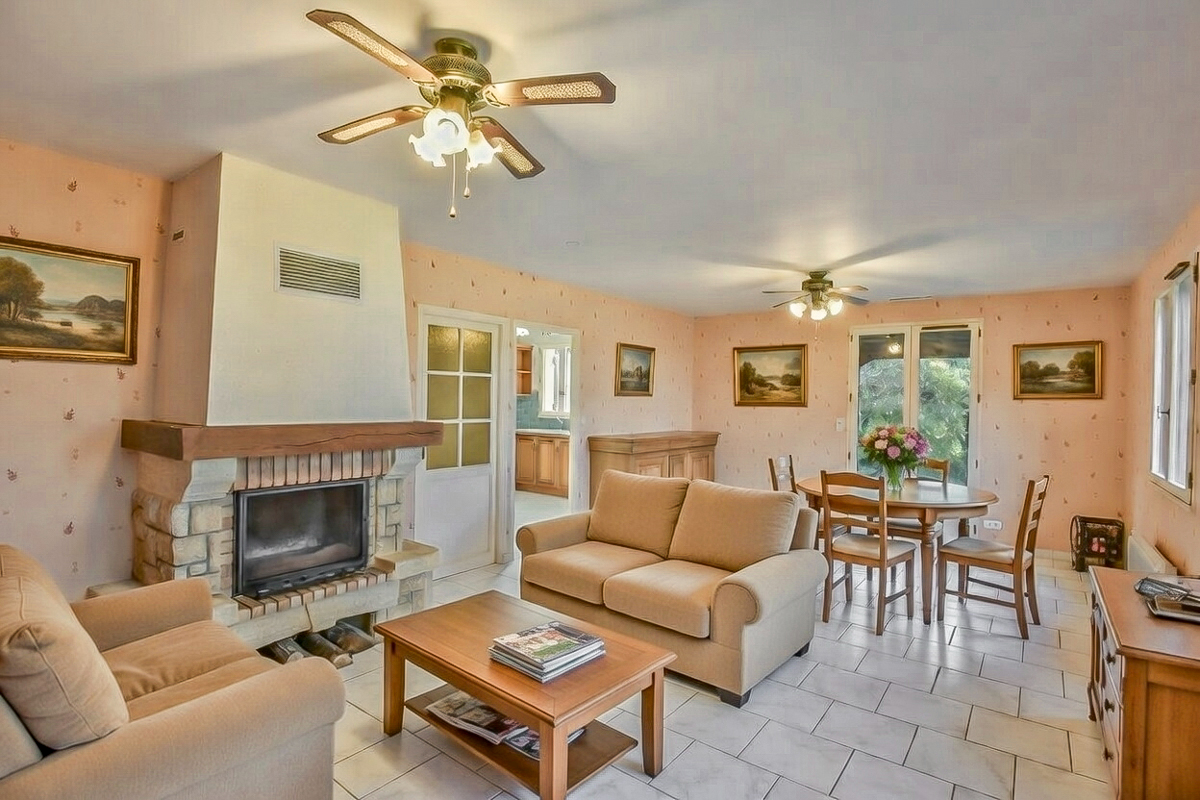 COUZE-ET-SAINT-FRONT Maison individuel, +/-80 m2 , grande sous-sol 6pieces,  3 chambres, atelier en bois, jardin et bois 11