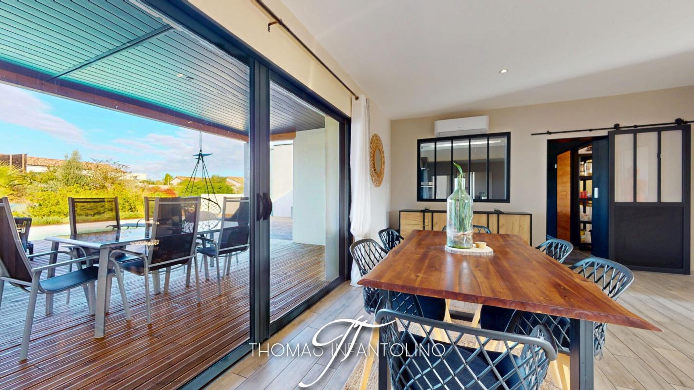 PALAJA EN EXCLUSIVITE - PLAIN PIED - 3 CHAMBRES DONT UNE SUITE - STUDIO - 2 CHAMBRES D'APPOINT - GARAGE - PISCINE 2