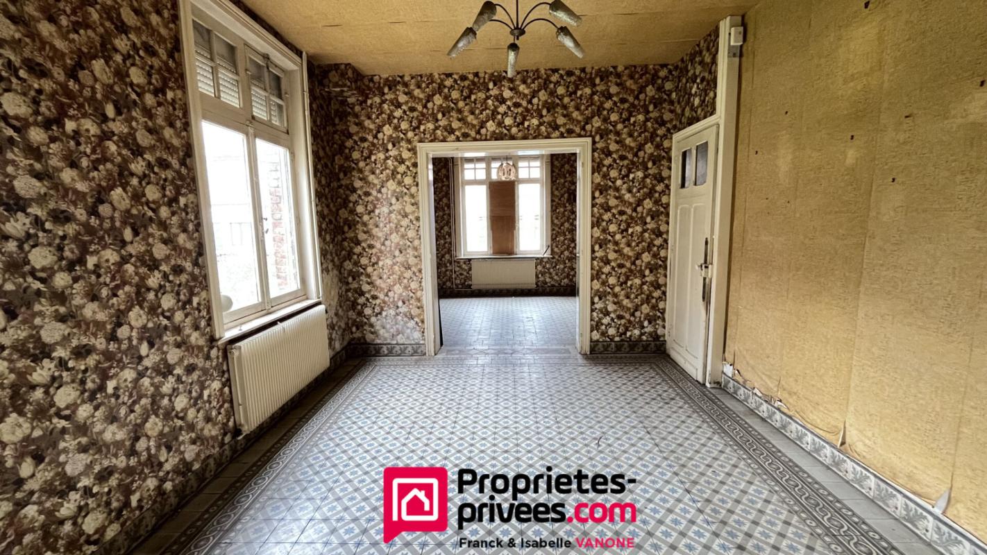 PERENCHIES Maison type BOURGEOISE - BEAU POTENTIEL - 4 chambres - jardin - cave - 107 m² 2