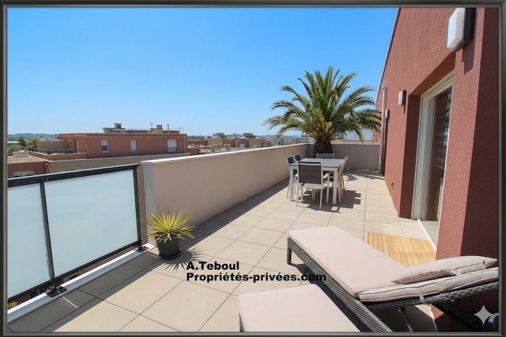 VILLEURBANNE DERNIER ÉTAGE - T4 DE 91M² AVEC TERRASSE PLEIN CIEL DE 40m² - VILLEURBANNE (Limite Bron) 1