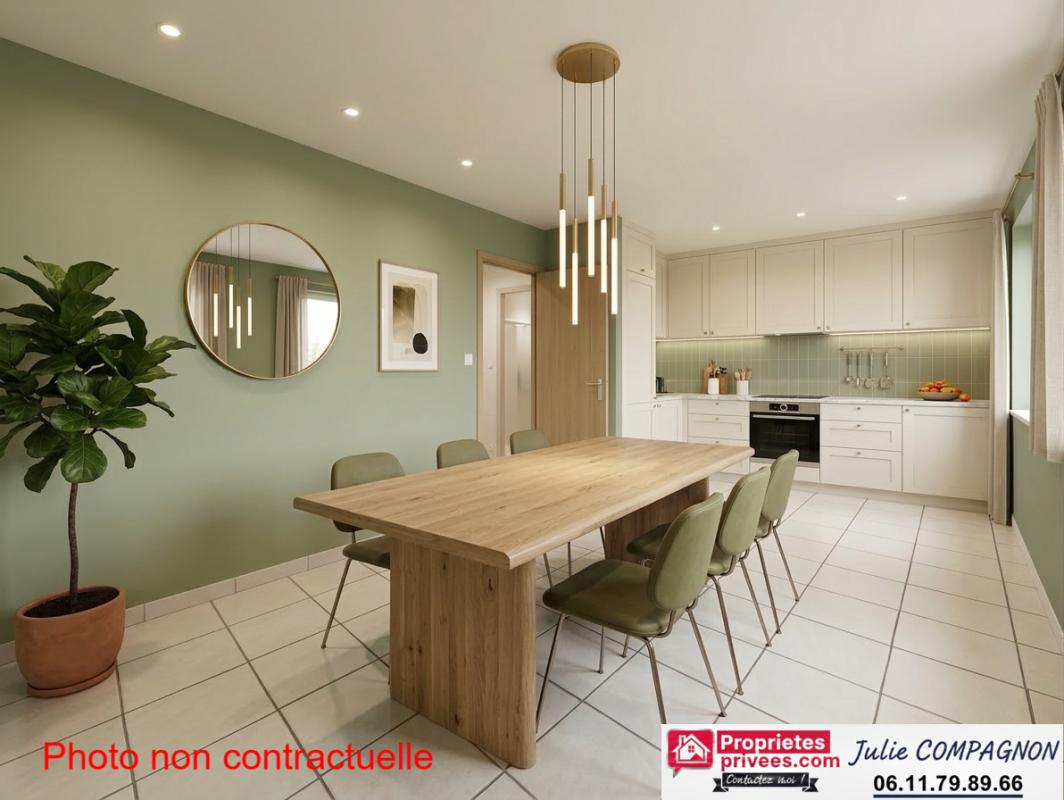 MAUMUSSON Maison 1 chambre 42 m²  garage jardin et grenier aménageable 6