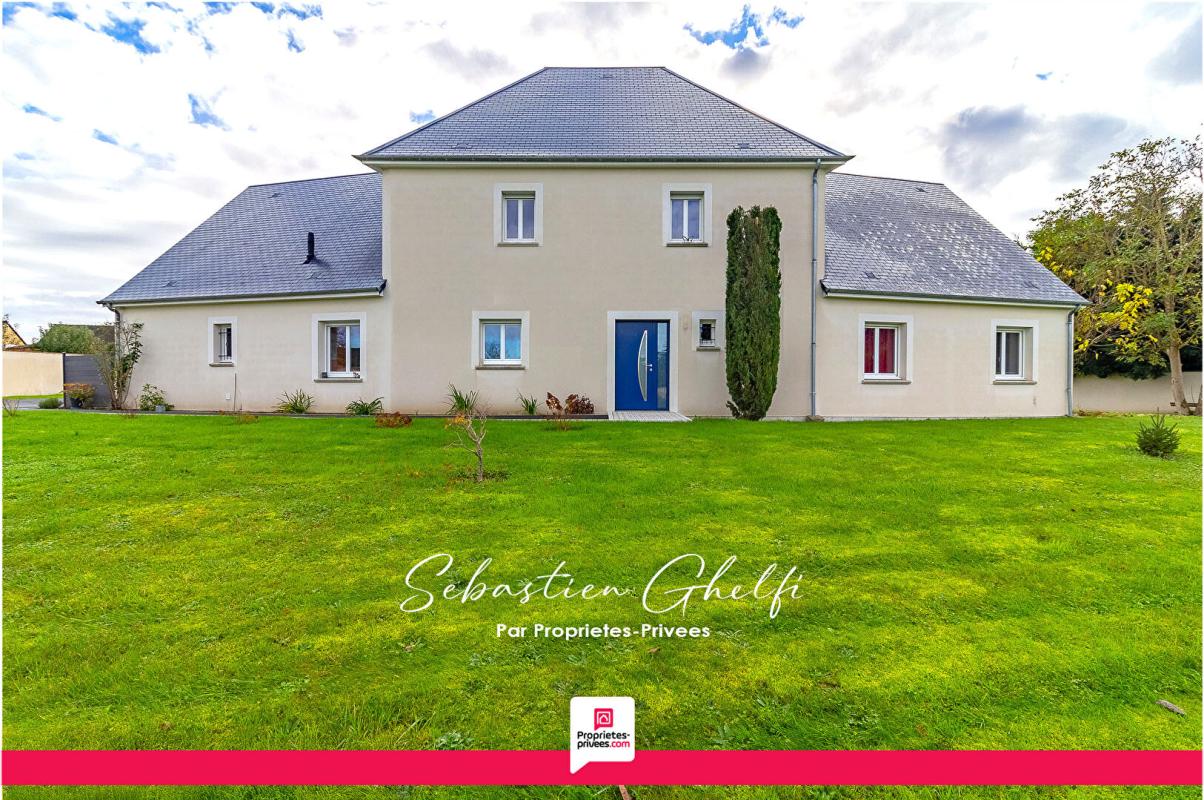 ROMORANTIN-LANTHENAY secteur nord-belle maison avec 5 chambres-bureau-véranda-double garage 17