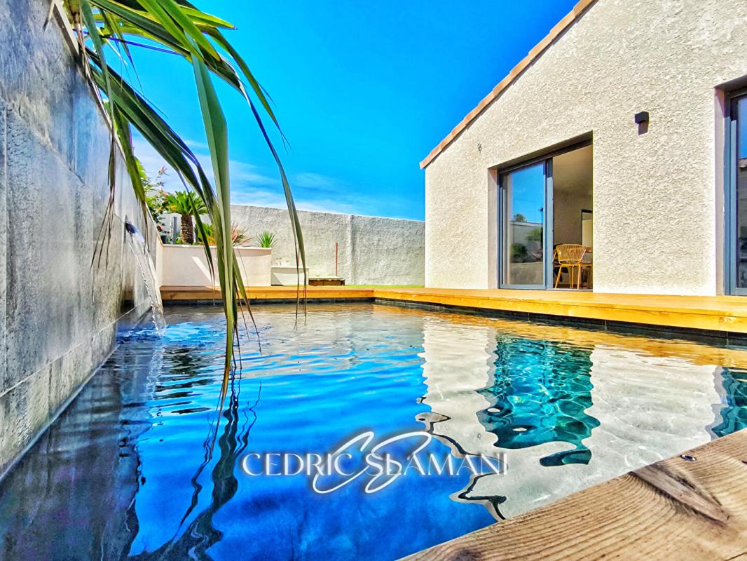 PENNAUTIER MAISON 124 M2, 3 CHAMBRES, SALON, CUISINE, GARAGE, JARDIN, TERRASSE, 2 WC, SDB, SALLE D EAU 2