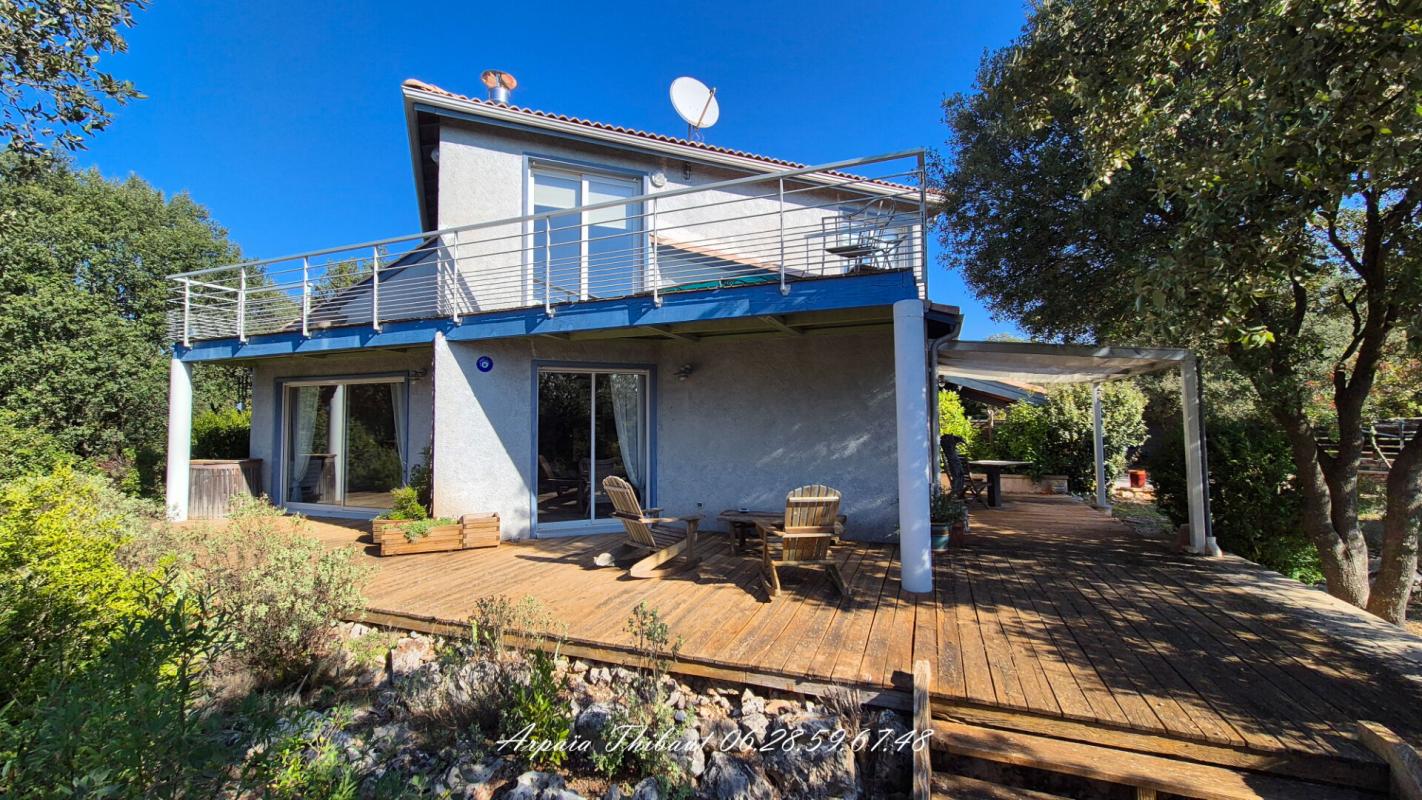 GINASSERVIS Maison d'architecte en ossature bois 140 m² habitables -Terrain 2 318 m² - Ginasservis (83560) 2