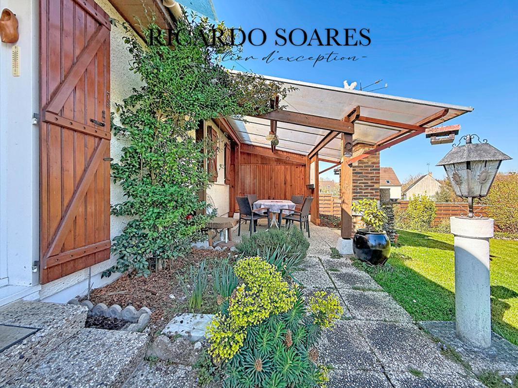 ANGICOURT 60940 ANGICOURT - MAISON DE PLAIN PIED / SOUS-SOL TOTAL / 2 CHAMBRES / MAGNIFIQUE JARDIN DE 881m2 5