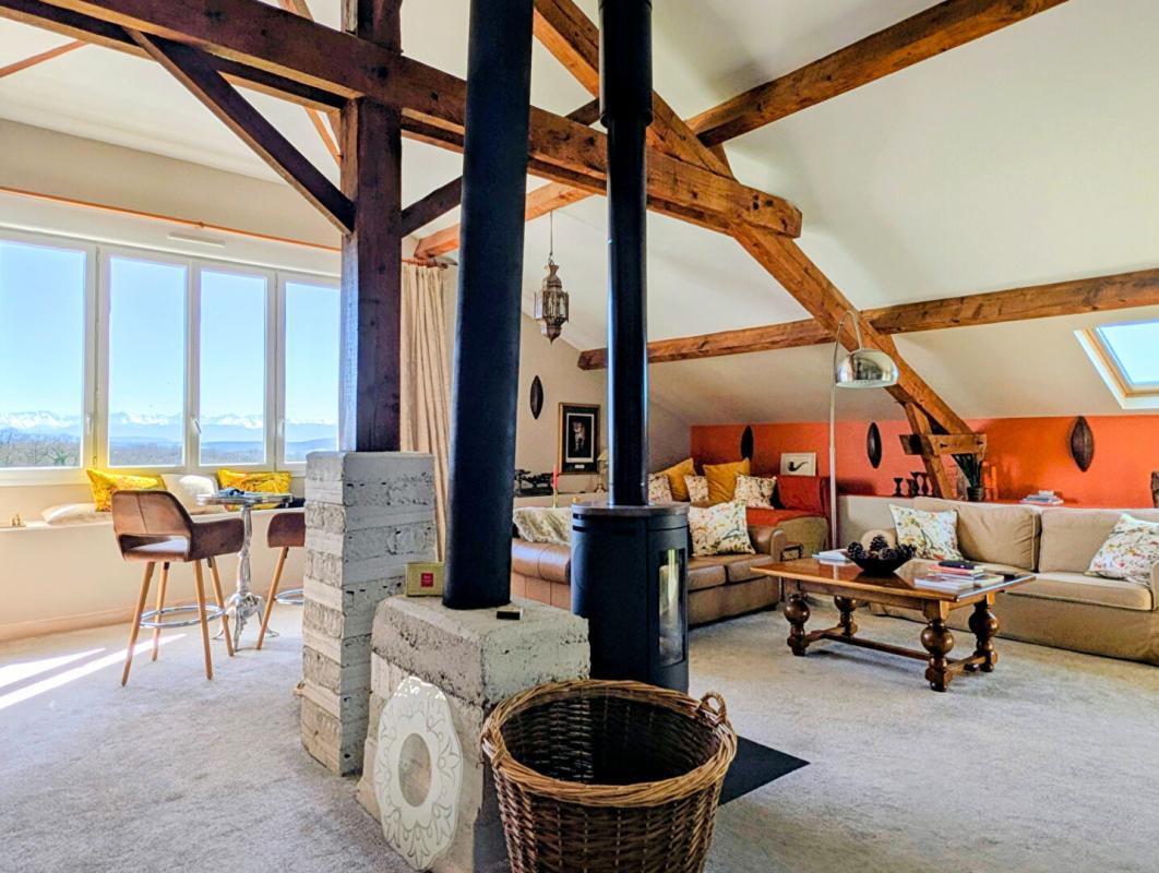 MONTOUSSIN Demeure de prestige 418 m2 avec 7 chambres, piscine, tennis sur 1 hectare 5