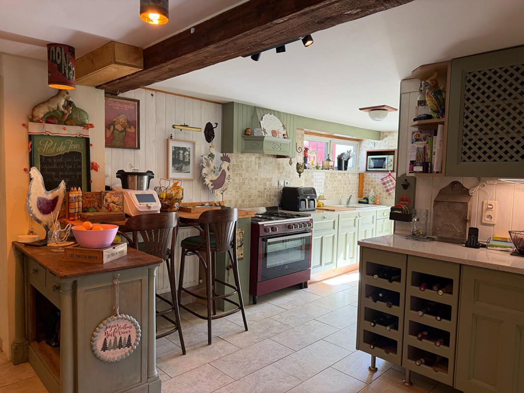 MIRAMONT-DE-GUYENNE Maison spacieuse composée de deux logements indépendants avec jardin de ville clos 7