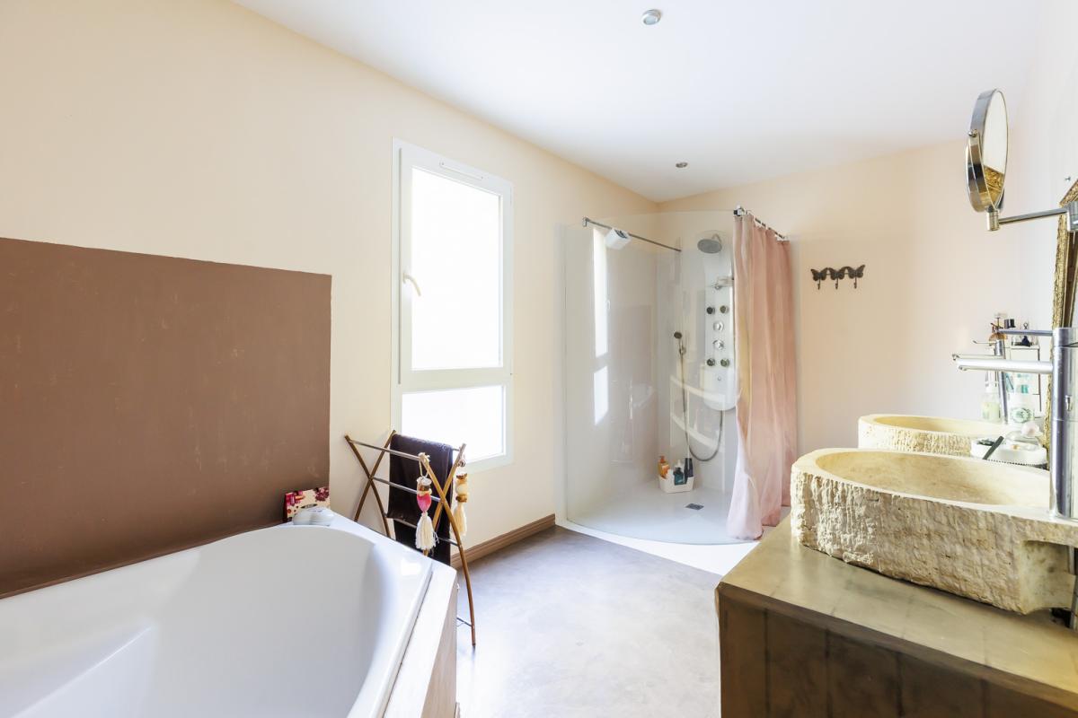 SALIES-DE-BEARN Magnifique propriété de deux maisons - Piscine à débordement vue sur les Pyrénées- 16