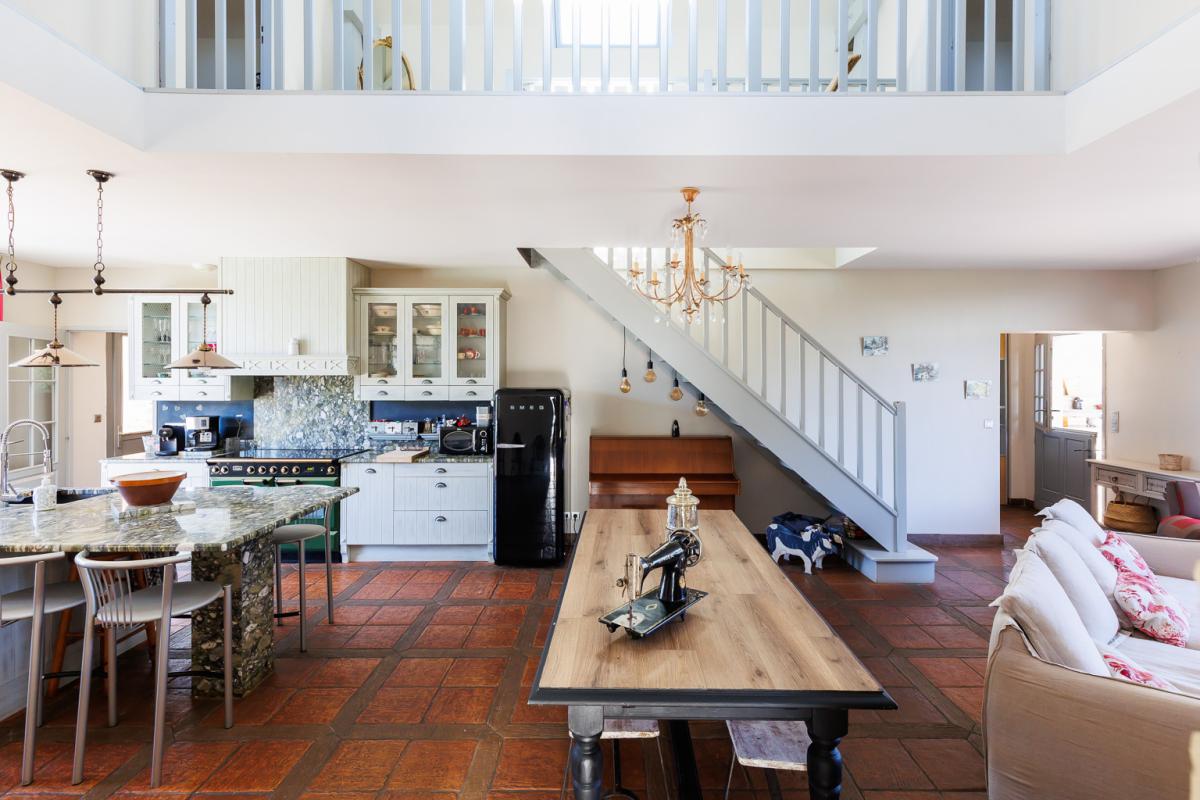 SALIES-DE-BEARN Magnifique propriété de deux maisons - Piscine à débordement vue sur les Pyrénées- 4