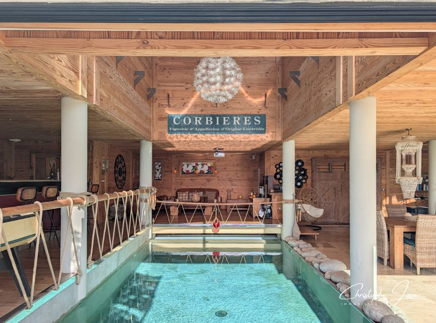 SIGEAN Villa d'architecte d'exception avec piscine 7