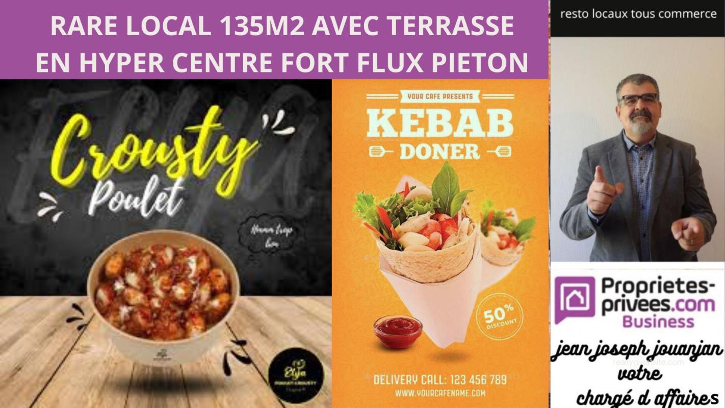 TOULOUSE Une perle rare en hypercentre, flux piéton exceptionnel à Toulouse 3