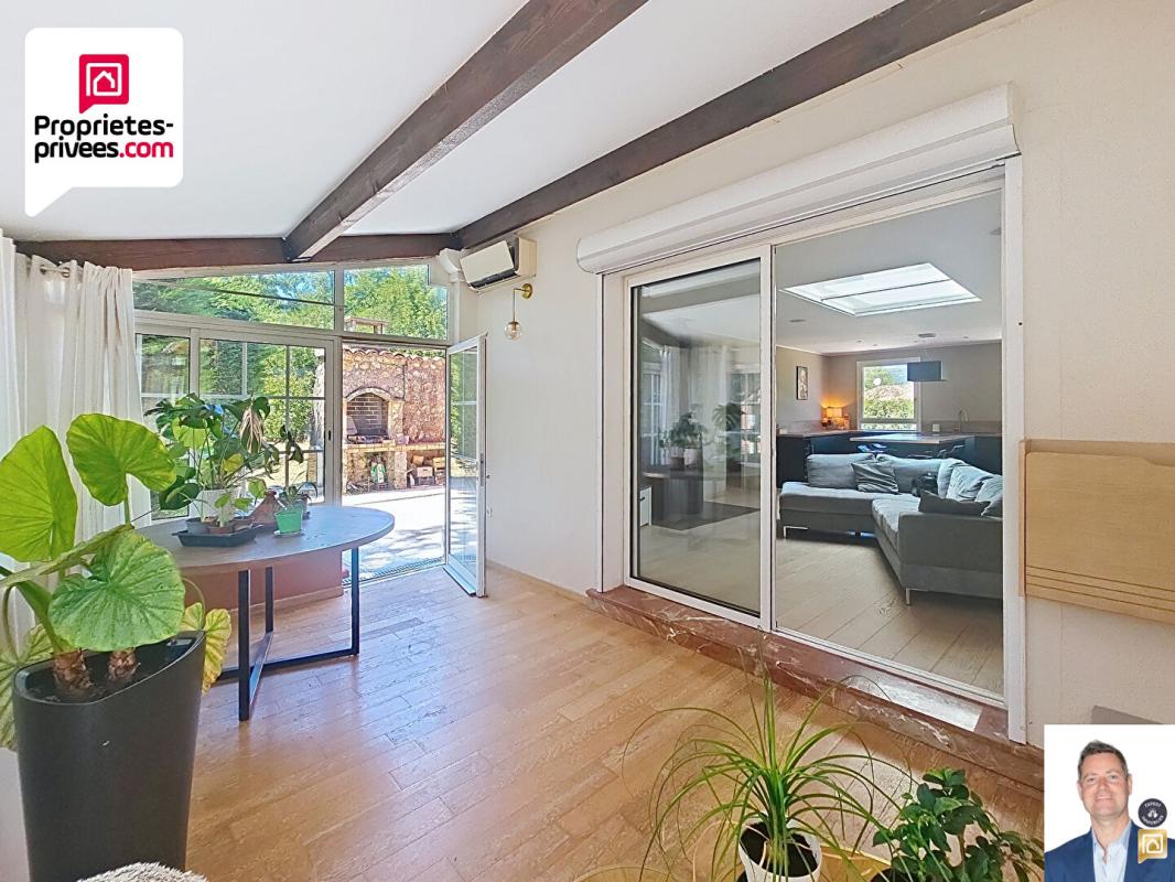 SAINT-CEZAIRE-SUR-SIAGNE MAISON DE PLAIN PIED AVEC DOUBLE ABRI VOITURE ET JARDIN PLAT ET CLOS DE 1500 M2 12