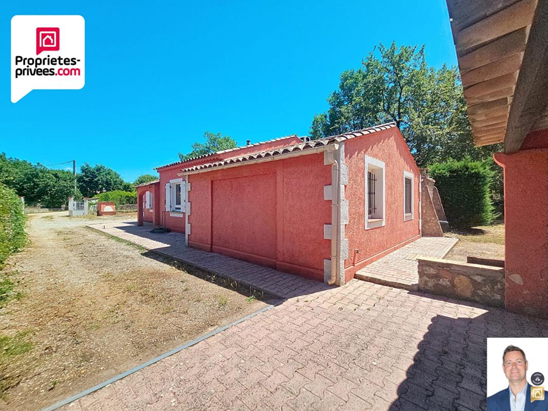 SAINT-CEZAIRE-SUR-SIAGNE MAISON DE PLAIN PIED AVEC DOUBLE ABRI VOITURE ET JARDIN PLAT ET CLOS DE 1500 M2 5