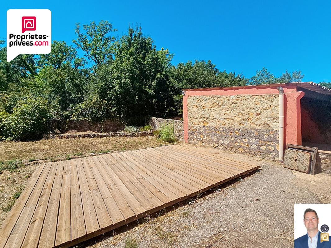 SAINT-CEZAIRE-SUR-SIAGNE MAISON DE PLAIN PIED AVEC DOUBLE ABRI VOITURE ET JARDIN PLAT ET CLOS DE 1500 M2 7