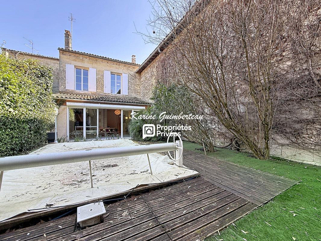 LIBOURNE Maison bourgeoise proche Tourny avec jardin et piscine 18