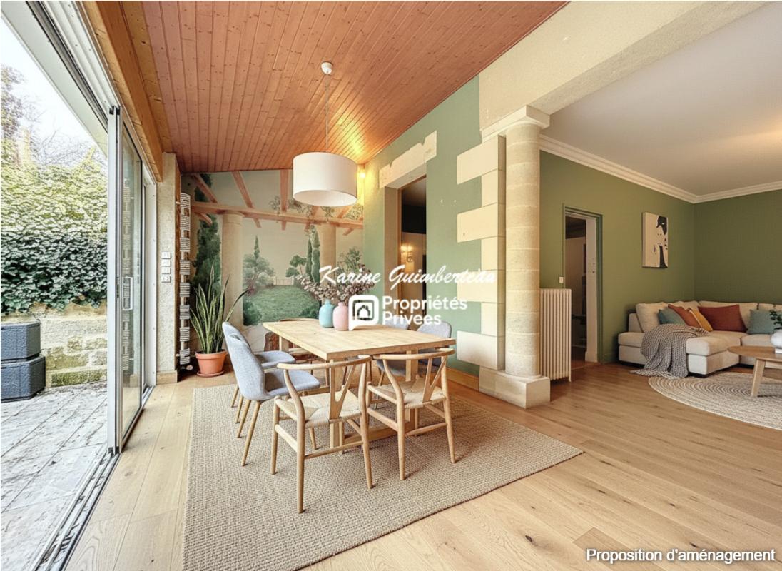 LIBOURNE Maison bourgeoise proche Tourny avec jardin et piscine 5