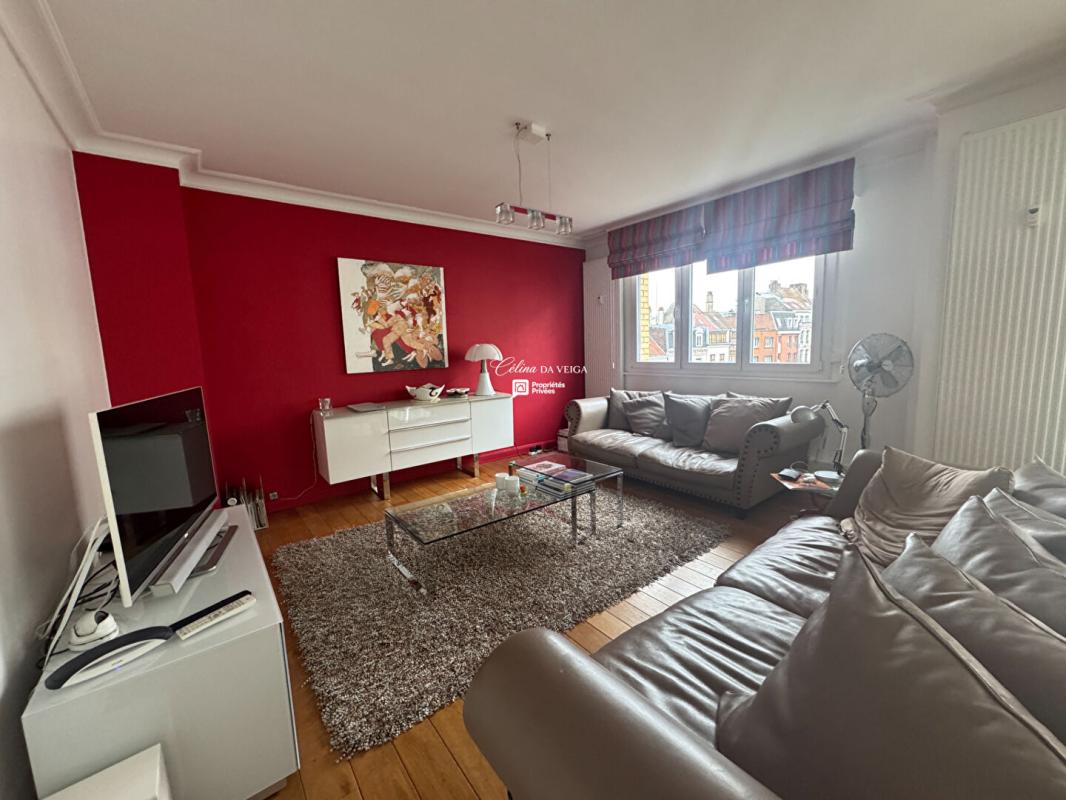 LILLE Appartement lumineux 4 chambres, balcon secteur hypercentre de Lille 2