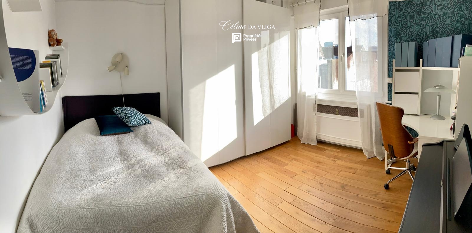 LILLE Appartement lumineux 4 chambres, balcon secteur hypercentre de Lille 6