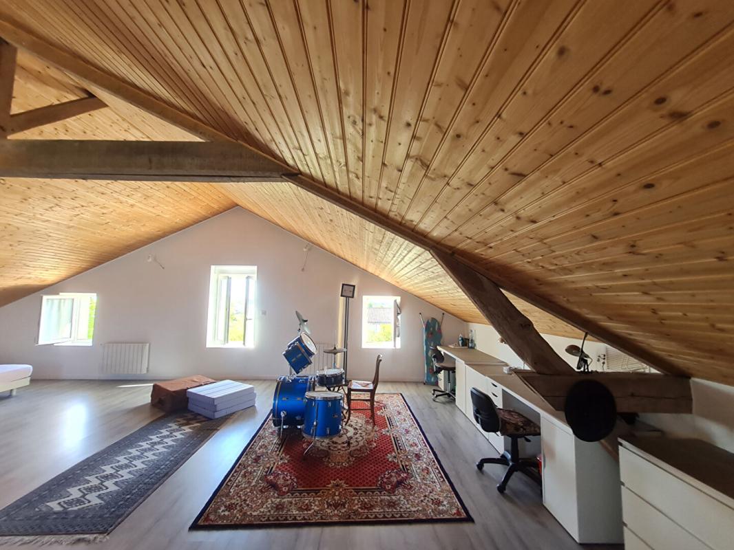 SAINT-SEVERIN AUTHENTIQUE CHARENTAISE RENOVEE   3ch, veranda, 5000m2 de terrain, 2 garages 16