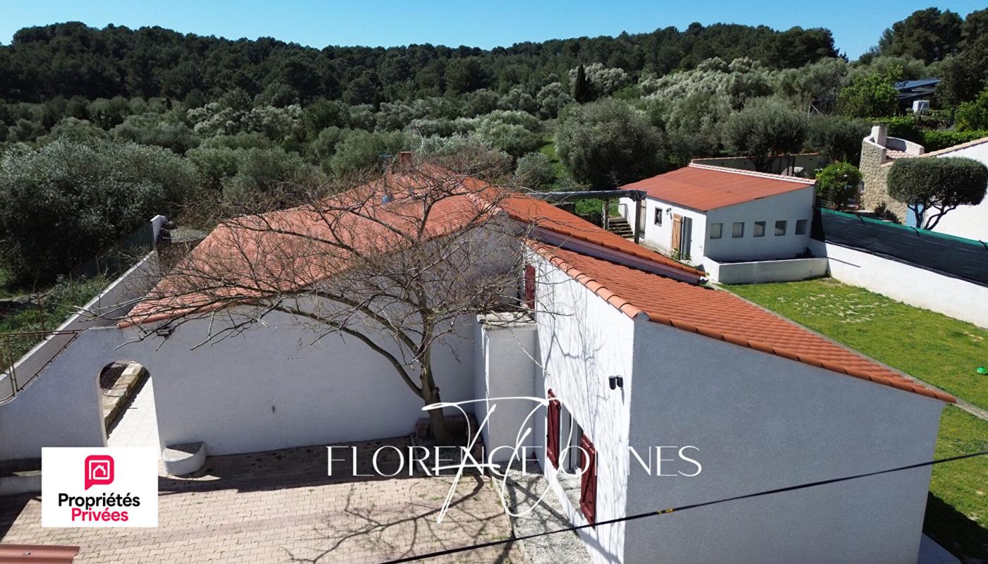 LAURE-MINERVOIS LAURE-MINERVOIS Villa plain pied 101m2 - 4 chambres -  Position dominante 1