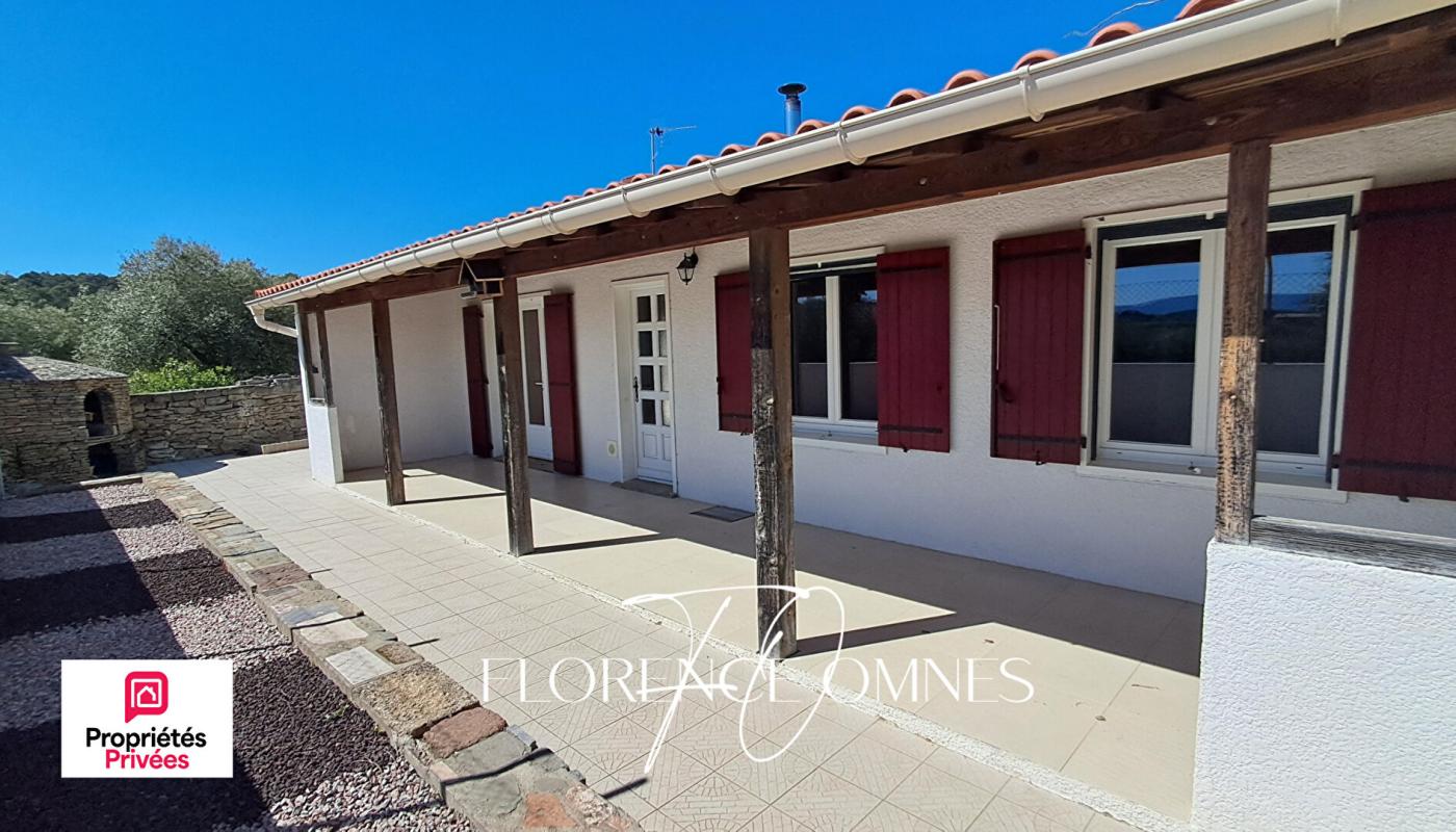 LAURE-MINERVOIS LAURE-MINERVOIS Villa plain pied 101m2 - 4 chambres -  Position dominante 6