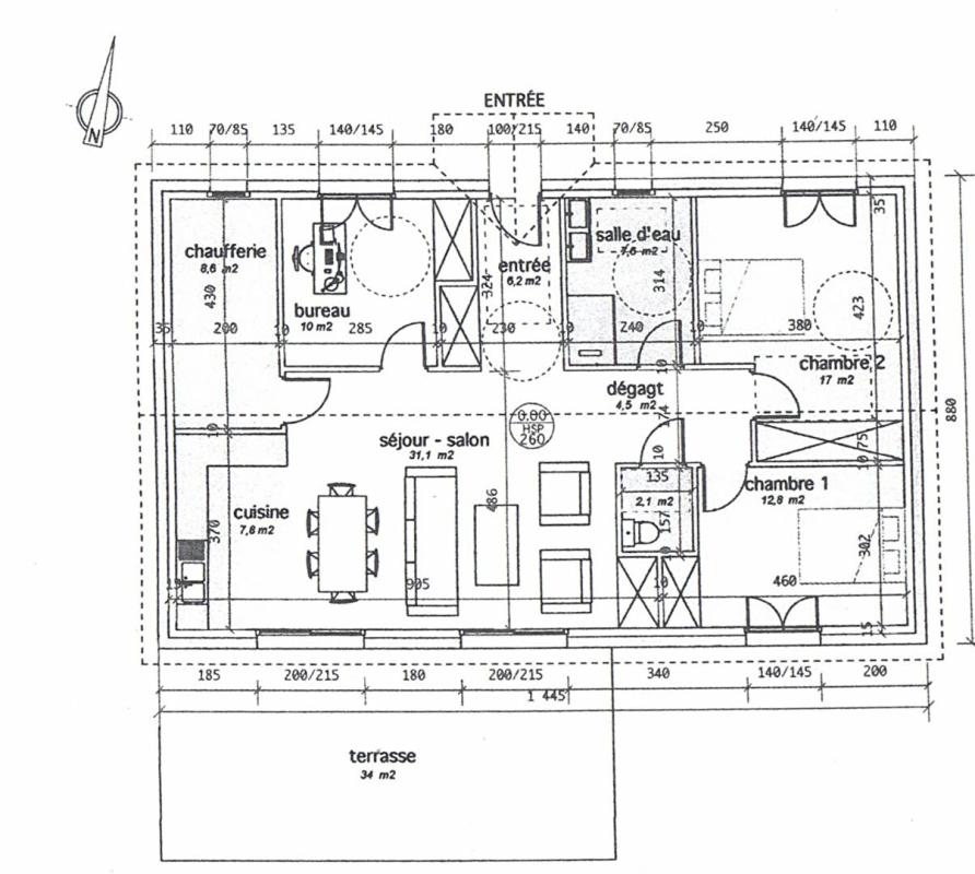 SAINT-AULAYE St Aulaye : Maison hors d'eau hors d'air à aménager 5