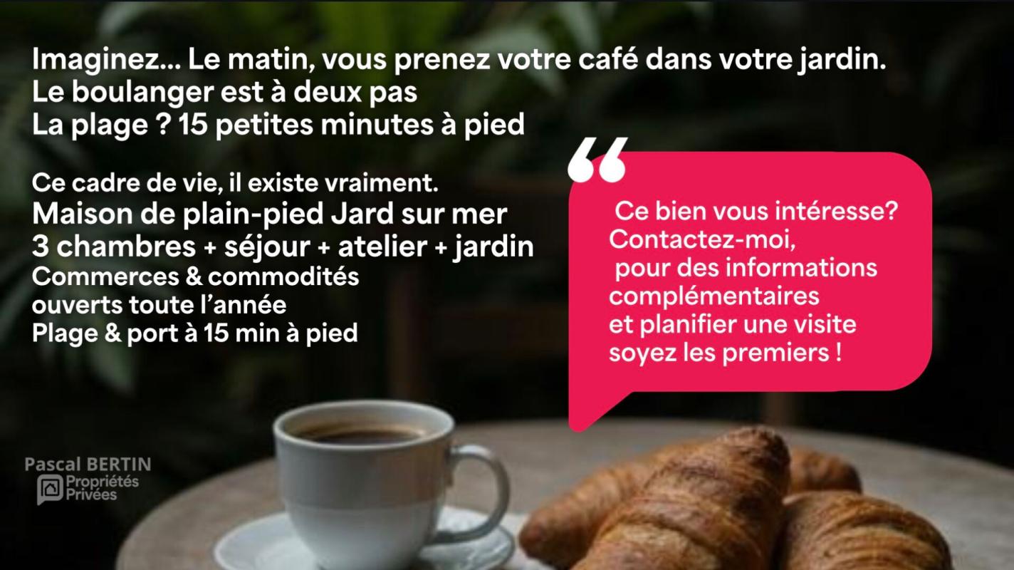 JARD-SUR-MER Maison Jard Sur Mer 5 pièce(s) 3