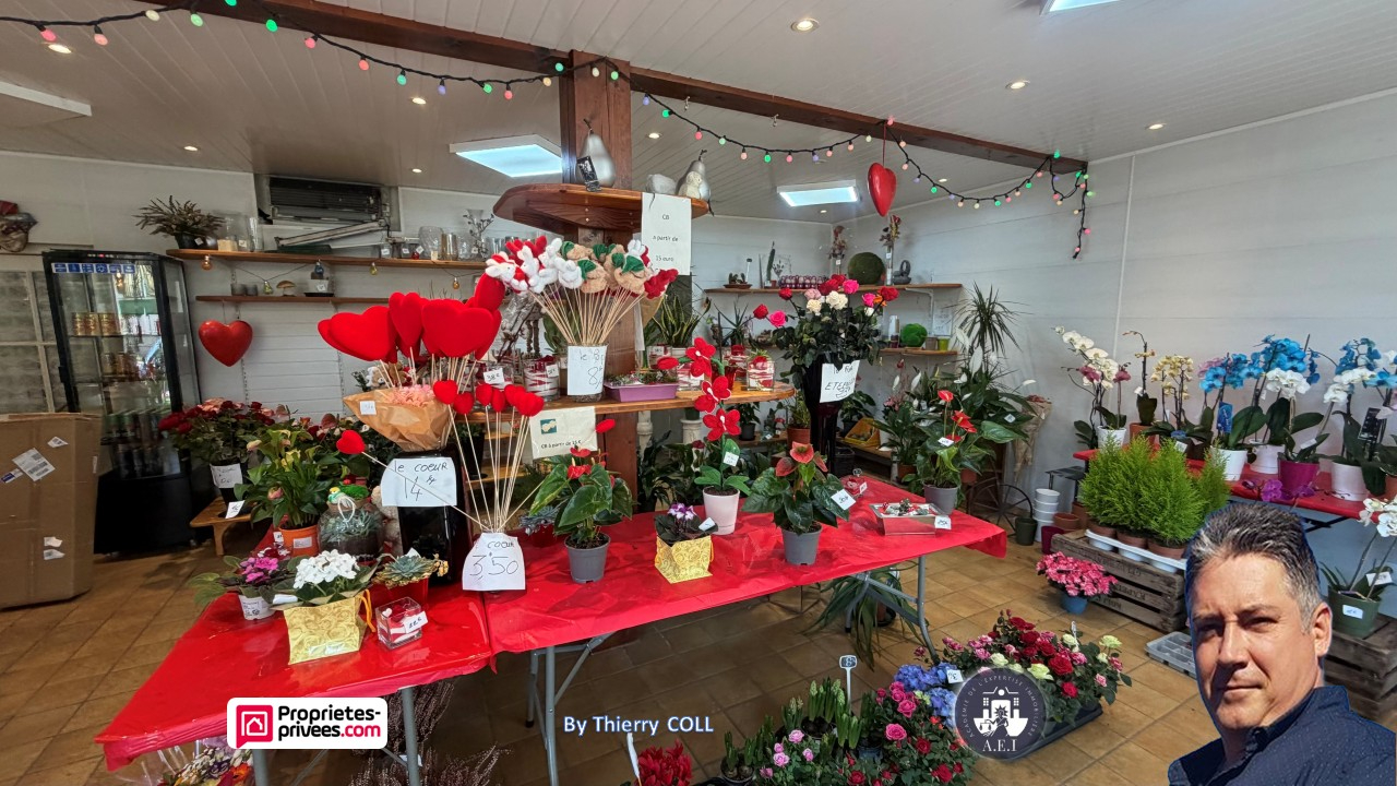 SAINT-SIMEON-DE-BRESSIEUX SAINT-SIMÉON-DE-BRESSIEUX - Fonds de commerce FLEURS  96 m² 5