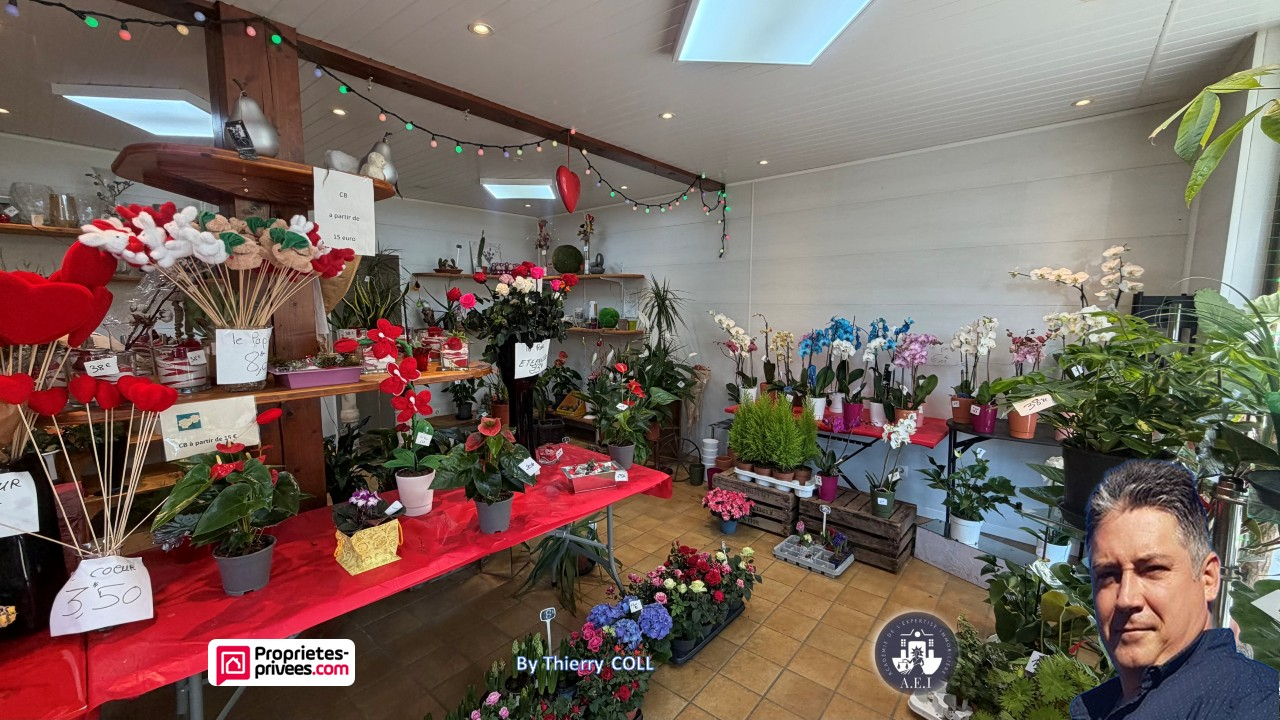 SAINT-SIMEON-DE-BRESSIEUX SAINT-SIMÉON-DE-BRESSIEUX - Fonds de commerce FLEURS  96 m² 6