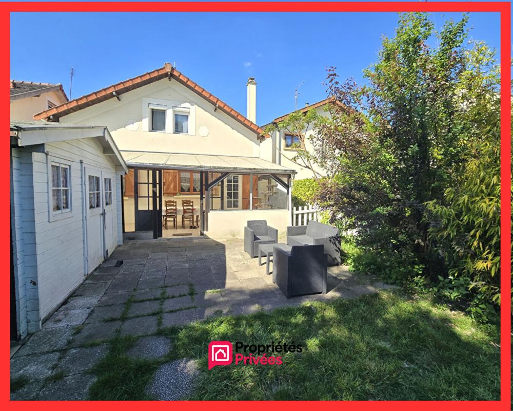 SEVRAN 93270 SEVRAN - Secteur FREINVILLE -Maison 6 pièces 127.50 m² - 4 chambres - 1Bureau - Jardin 12