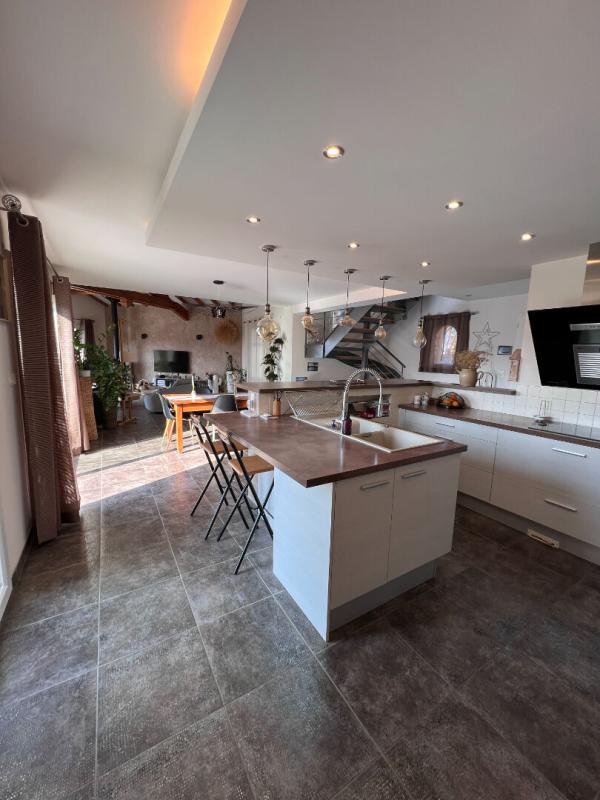 FLEURIEUX-SUR-L'ARBRESLE FLEURIEUX SUR L'ARBRESLE. Villa 195 m2 -5 chambres- sur terrain 1656 m2 avec dépendances et piscine 9