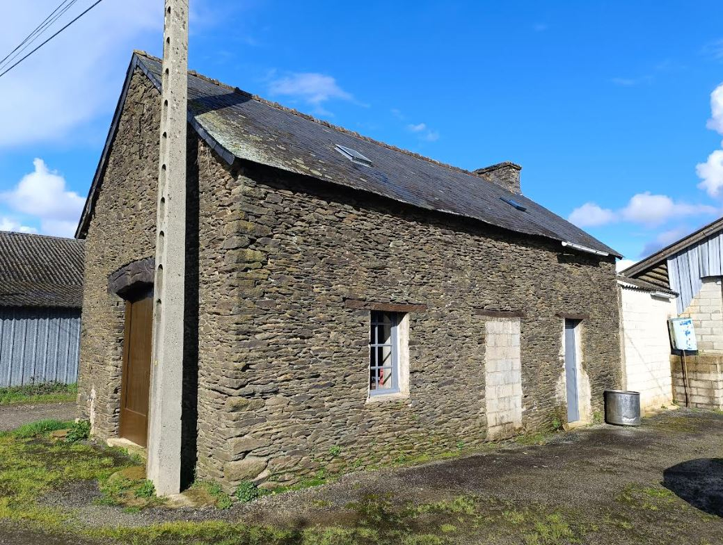 PLONEVEZ-DU-FAOU 29530 Plonevez du Faou Hangar 500 m² et dépendances avec parcelle boisée 2