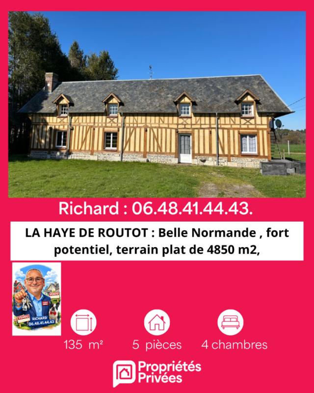 LA HAYE-DE-ROUTOT Maison La Haye De Routot 4 pièce(s) 135 m2 1