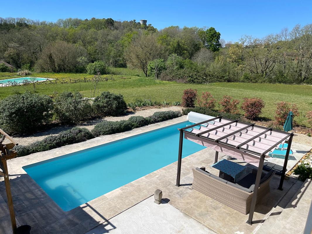 SAINT-AVIT-SENIEUR Maison récente de style séchoir à tabac, lumière, confort et village à pied 14