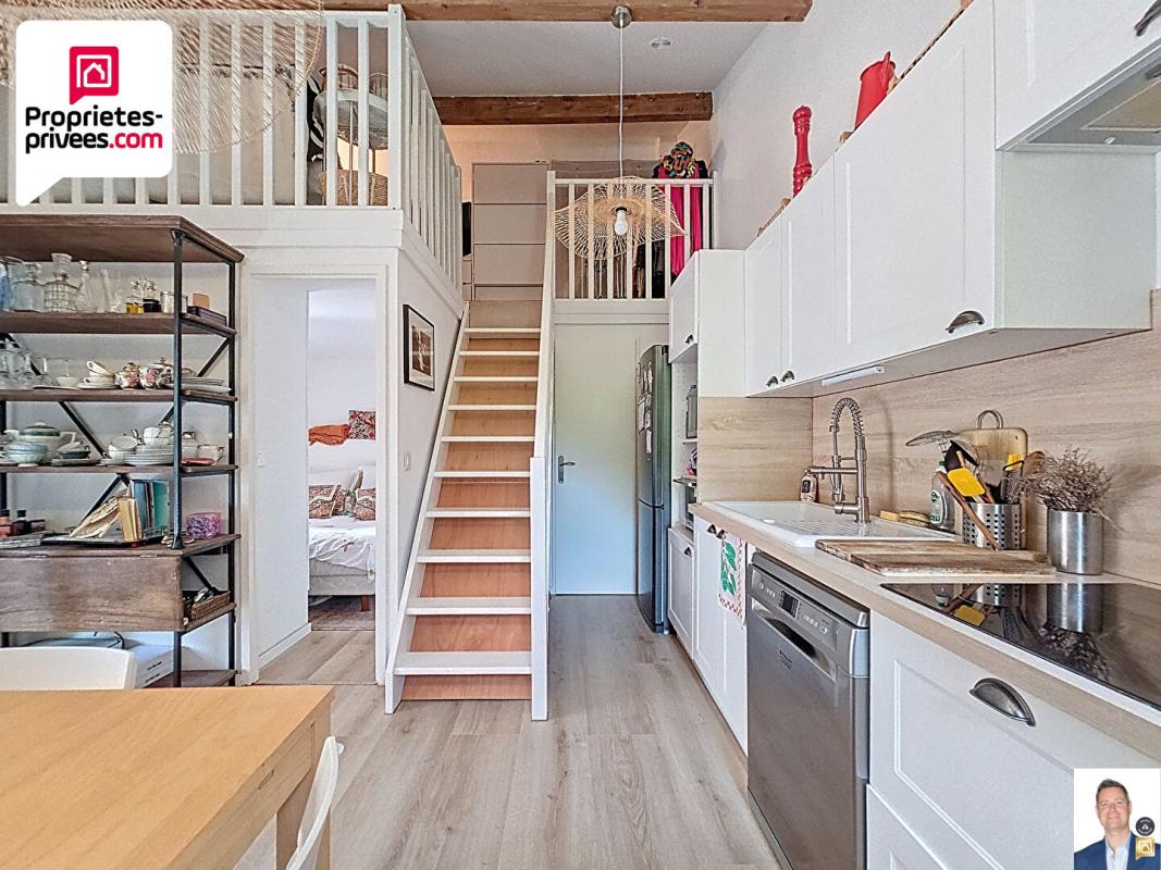 SAINT-CEZAIRE-SUR-SIAGNE Maison Duplex jumelée 3 pièces avec Jardin et Place de parking dans résidence 12