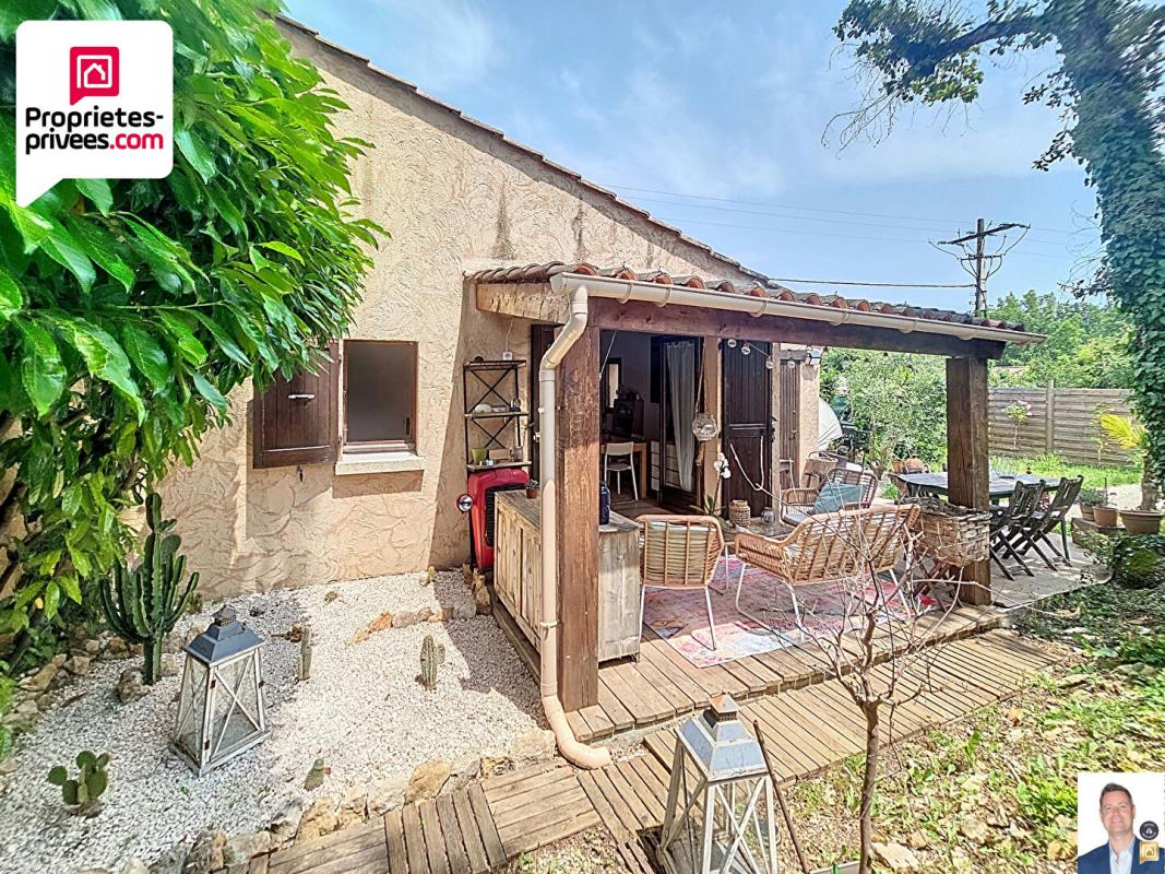 SAINT-CEZAIRE-SUR-SIAGNE Maison Duplex jumelée 3 pièces avec Jardin et Place de parking dans résidence 3