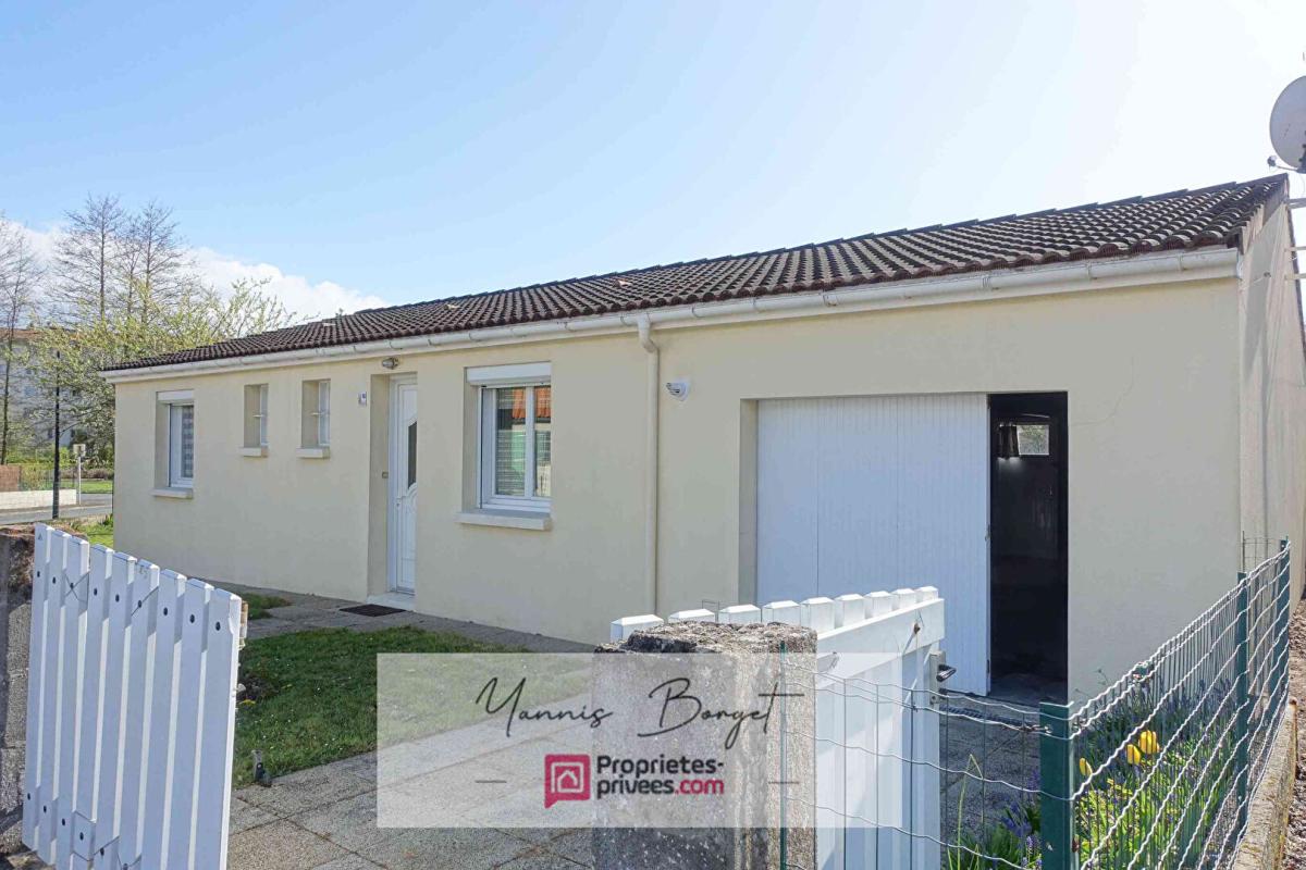 MONTAIGU Maison plain-pied ? Montaigu Centre ? 2 chambres ? Garage ? Jardin 4