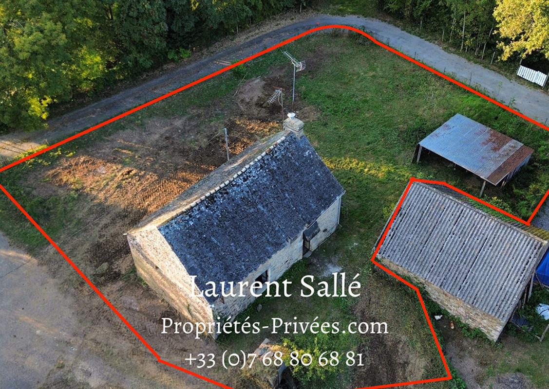 LARRE LARRÉ (56230): Terrain  de 780 m²  avec bâtisse en pierres à rénover 2