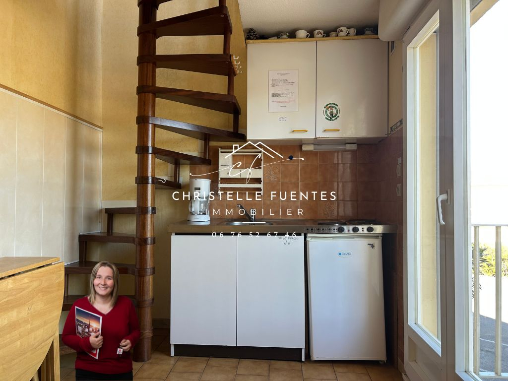 MARSEILLAN Hérault - Marseillan Plage (34340) - Appartement duplex T2 - 2 pièces - Place de parking privative sécurisée - À 200 m de la plage - Dernier étage 2