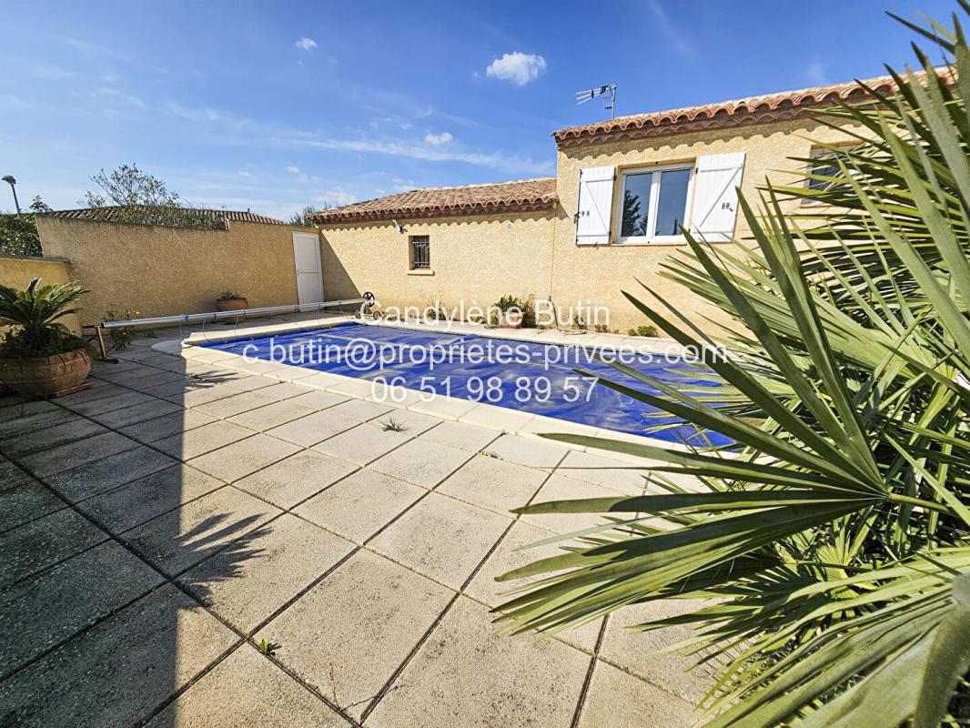 LESPIGNAN Villa  4 pièce(s) 107m2 Ave grand garage et piscine 16