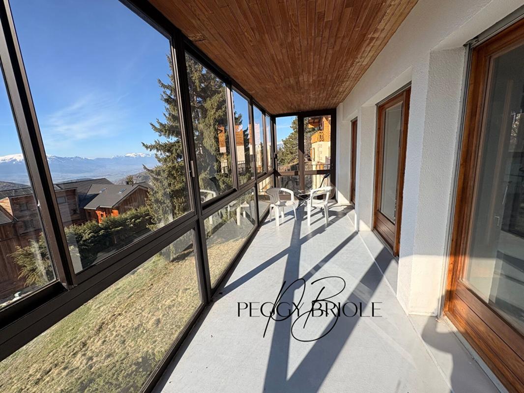 FONT-ROMEU-ODEILLO-VIA Haut de chalet , vue panoramique sur Font Romeu 12