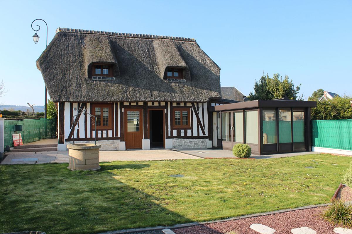 VATTEVILLE-LA-RUE Chamante maison normande en chaume 79 m² -Vatteville-la-rue (76940) 1