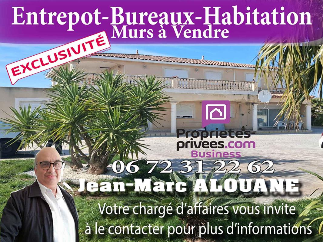 VIC-LA-GARDIOLE VIC LA GARDIOLE - ENTREPOT, HABITATION, GARAGE 1